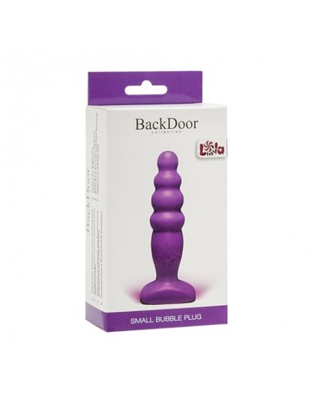 Anal Plug Small Bubble Plug Purple - Małe Korki Analne - 1