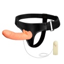 Strapon Ultra Passionate z wibracją i rotacją, 18 cm - 1