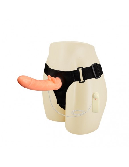 Ultra Passionate Harnes Vibrating - Strap-ony, dilda na pasku z wibracją - 2