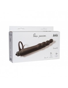 Strap - On Pure Passion Bramble Black - Strap-ony, dilda na pasku z wibracją - 1