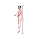 Lalka erotyczna Finish Girl Vibrating - wibracja, 2 kanały anatomiczne, silikon - 3