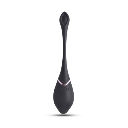 Jajko wibrujące Ovulo z pilotem 17 cm, czarny - 2