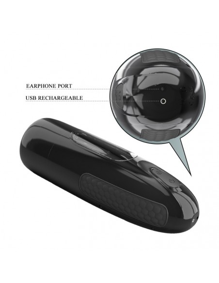 Marlon Automatic Rotating / Thrusting 10 Function, Usb / Voice - Masturbatory i Sztuczne pochwy - 10