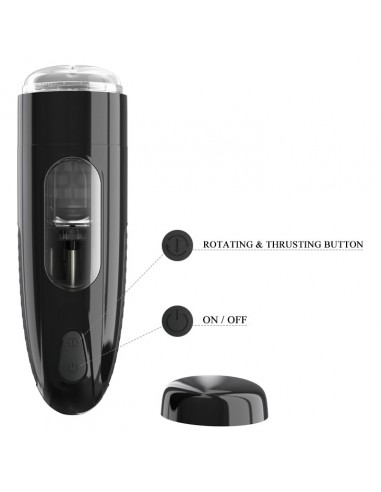 Marlon Automatic Rotating / Thrusting 10 Function, Usb / Voice - Masturbatory i Sztuczne pochwy - 11