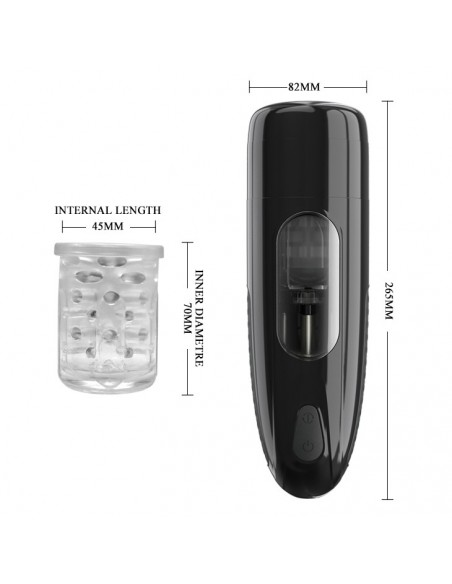 Marlon Automatic Rotating / Thrusting 10 Function, Usb / Voice - Masturbatory i Sztuczne pochwy - 12