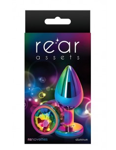 REAR ASSETS MULTICOLOR MEDIUM RAINBOW - Korki analne stalowe - 1 2