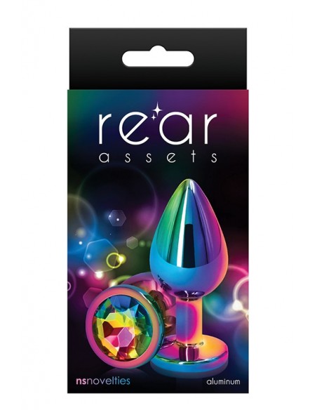 REAR ASSETS MULTICOLOR MEDIUM RAINBOW - Korki analne stalowe - 2