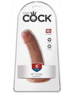 King Cock 6" Cock-Tan - Dilda realistyczne - 1