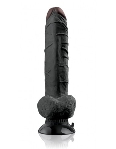 Real Feel Deluxe No.7 Dark - Wibratory Realistyczne - 4