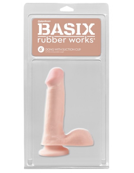 BRW 6" Dong Suction Cup Light - Dilda z cyberskóry - 1