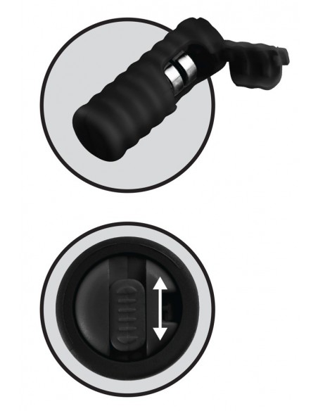 FFSLE Vibrating Silicone Nippl - Klamry i klipsy na sutki - 4