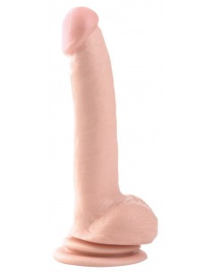 BRW 9" Suction Cup Thicky Ligh - Dilda z cyberskóry - 1 2