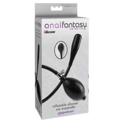 Wtyczka analna AFC Inflatable Expander — pompka balonowa, stożkowa końcówka 1,9 cm, długość wprowadzania 7,6 cm - 1