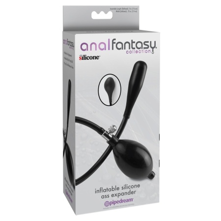 Wtyczka analna AFC Inflatable Expander — pompka balonowa, stożkowa końcówka 1,9 cm, długość wprowadzania 7,6 cm - 1