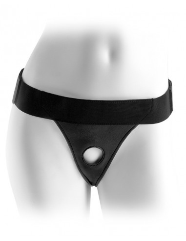 Ffs Crotchless Harness Black - Uprzęże Strapon - 2