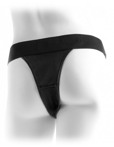 Ffs Crotchless Harness Black - Uprzęże Strapon - 3