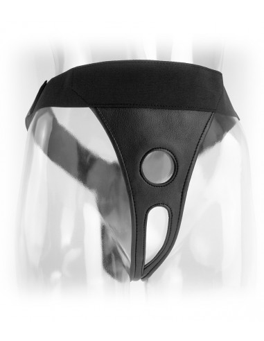 Ffs Crotchless Harness Black - Uprzęże Strapon - 4