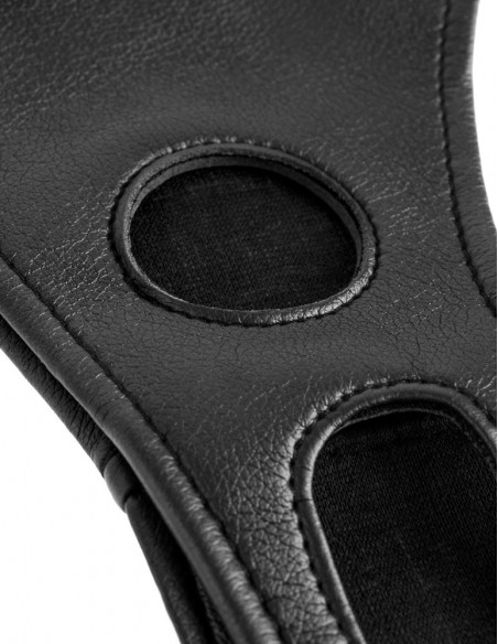 Ffs Crotchless Harness Black - Uprzęże Strapon - 5