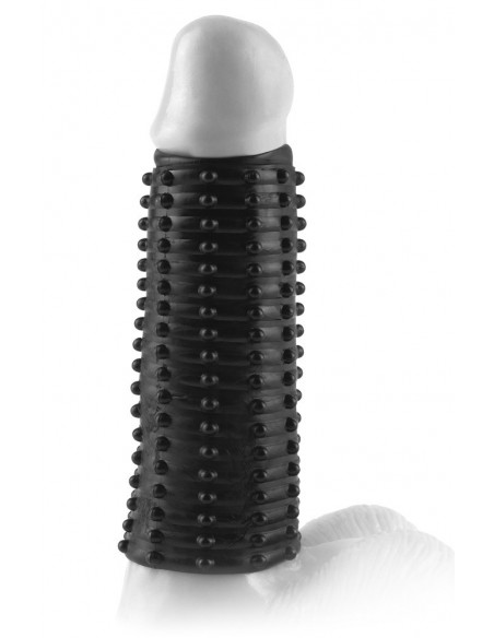 Nakładka na penisa FXTM Pleasure Sleeve Dark - Przedłużki i nakładki na penisa - 3