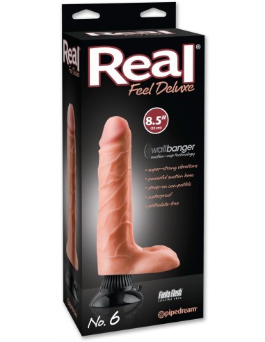 Real Feel Deluxe No.6 Light - Wibratory Realistyczne - 1
