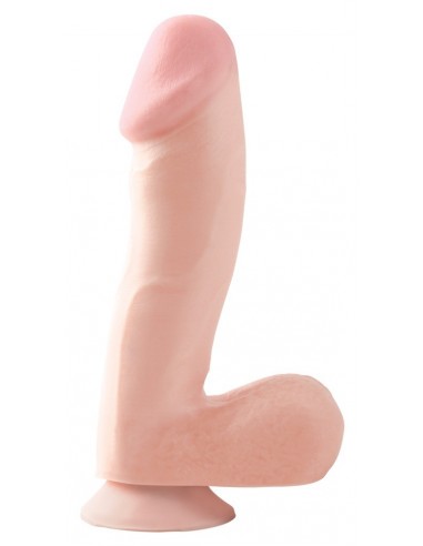 BRW 6.5" Dong with Suction Cup - Dilda z cyberskóry - 2