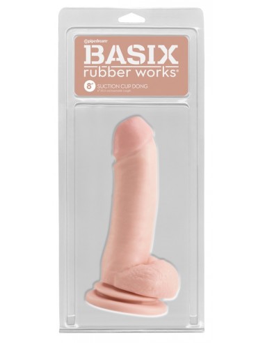 BRW 8" Suction Cup Dong Light - Dilda z cyberskóry - 1