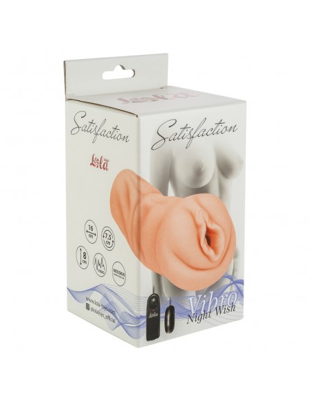 Masturbator Satisfaction Vibro Night Wish - Masturbatory i Sztuczne pochwy - 1