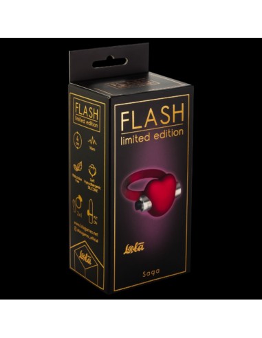 Cockring Flash Infinity - Pierścienie erekcyjne wibrujące - 1