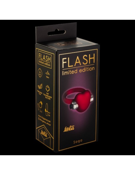 Cockring Flash Infinity - Pierścienie erekcyjne wibrujące - 1