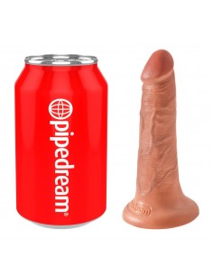 King Cock 5" Cock Tan - Dilda z cyberskóry - 1 2