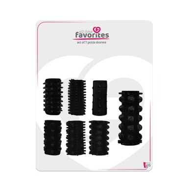 Nakładki na penisa ALL TIME FAVORITES PENIS SLEEVES SET - 1
