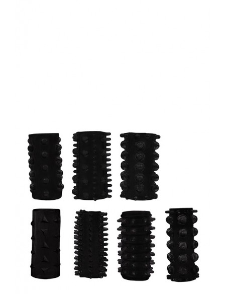 Nakładki na penisa ALL TIME FAVORITES PENIS SLEEVES SET - Przedłużki i nakładki na penisa - 9