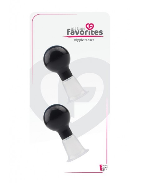 ALL TIME FAVORITES NIPPLE TEASER BLACK - Pompki do sutków i pochwy - 2