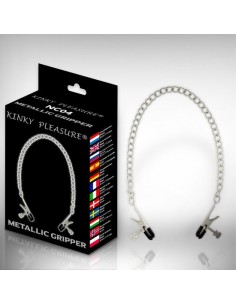 Kinky Pleasure - Mettalic Gripper Kinky Clamps - Klamry i klipsy na sutki - 1
