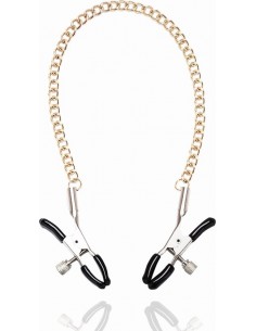 Kinky Pleasure - Golden chain - Klamry i klipsy na sutki - 1 2