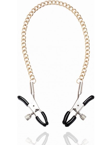 Kinky Pleasure - Golden chain - Klamry i klipsy na sutki - 2