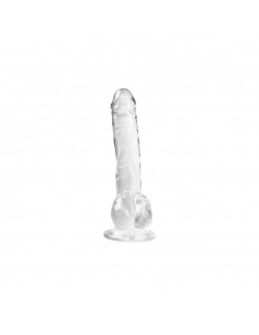 Dildo- Transparent Dildo Intergalactic Luminous - Dilda żelowe - 1 2