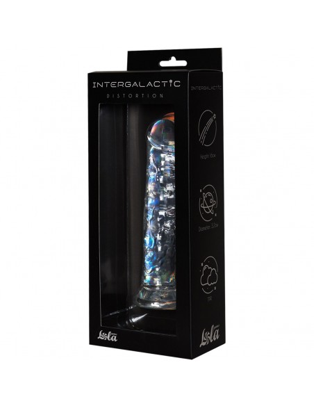 Dildo- Transparent Dildo Intergalactic Distortion - Dilda żelowe - 3