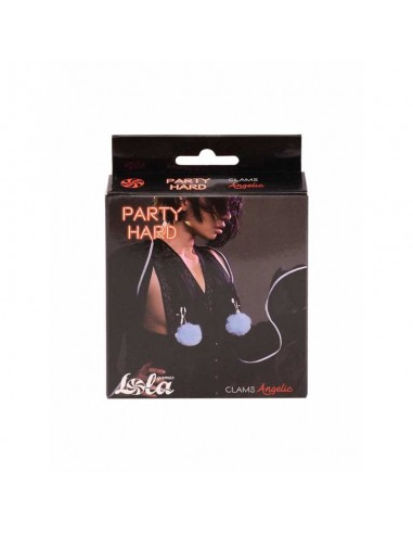 Clams Party Hard Angelic Blue - Klamry i klipsy na sutki - 3