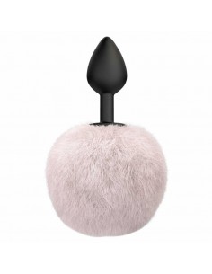 Anal Plug Emotions Fluffy White - Korki analne z ogonkiem - 1