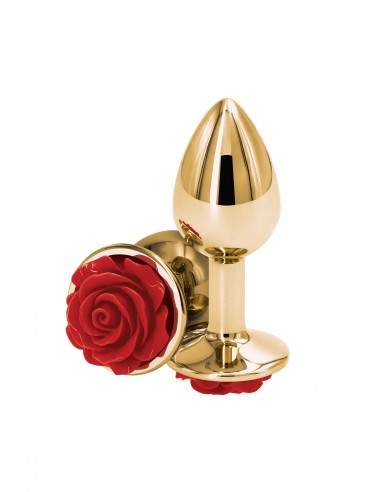 Rose Buttplug Small - Korki analne stalowe - 1