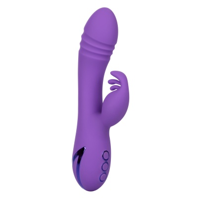 Wibrator rotacyjny West Coast Wave Rider ze stymulatorem łechtaczki, 11,5 cm, IPX7 - 1