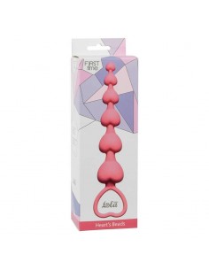 Anal Beads Heart'S Beads Pink - Kulki analne, koraliki analne - 1