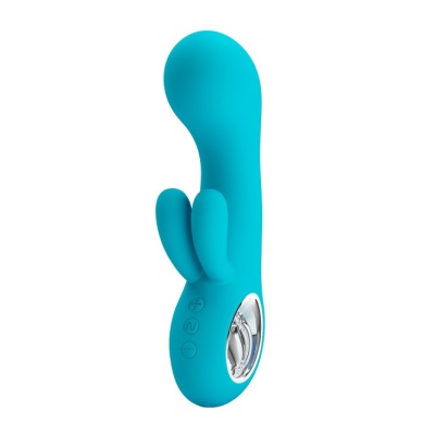 Wibrator króliczek Chris 15,4 cm, 7 trybów wibracji - 1 2