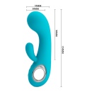 Wibrator króliczek Chris 15,4 cm, 7 trybów wibracji - 6