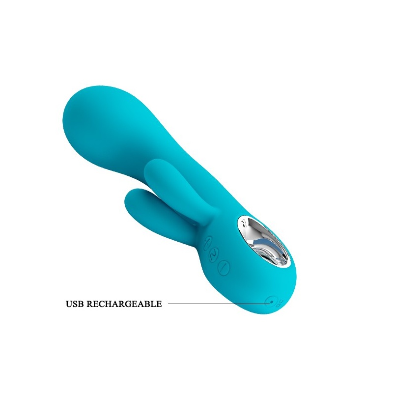 Wibrator króliczek Chris 15,4 cm, 7 trybów wibracji - 8
