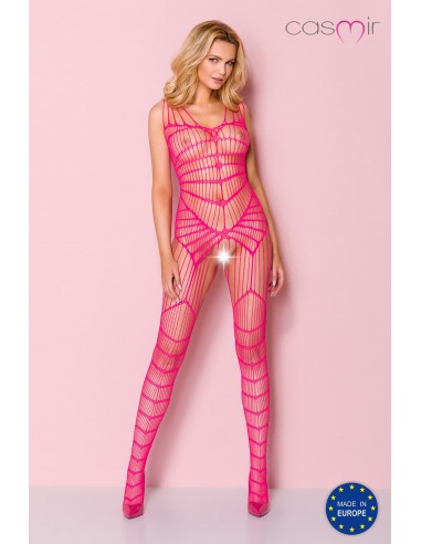 Otwarty Bodystocking OneSize CA004 Różowy - Bodystocking - 3