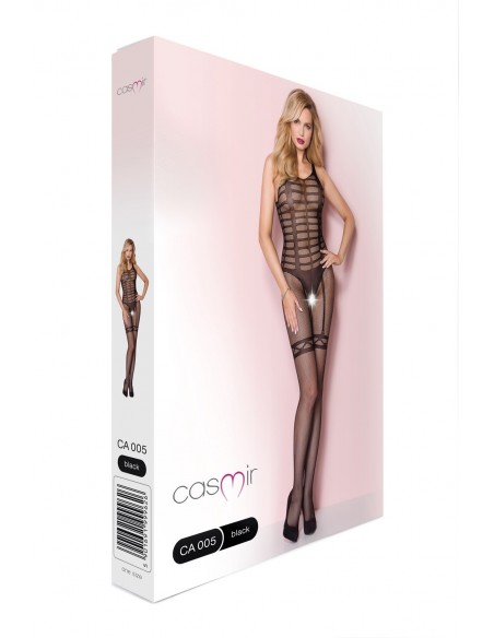 Seksowny Bodystocking OneSize CA005 Czarny - Bodystocking - 5
