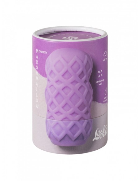 Masturbator Marshmallow Sweety Lavander - Masturbatory i Sztuczne pochwy - 6