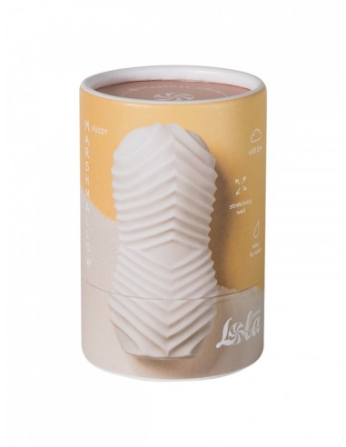 Masturbator Marshmallow Fuzzy White - Masturbatory i Sztuczne pochwy - 7
